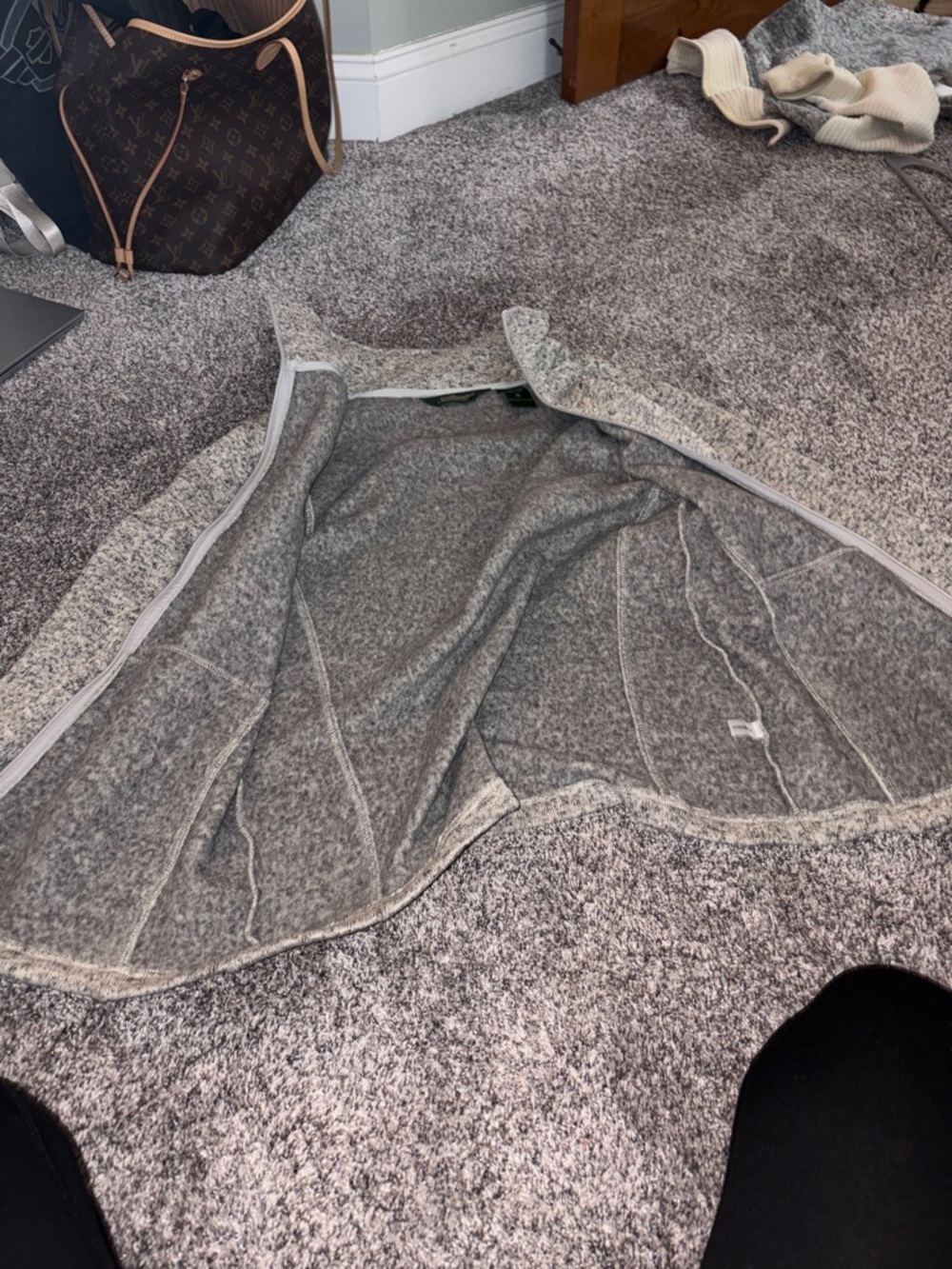 Gray Women’s Zip-Front Jacket